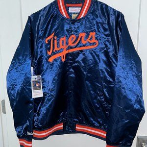 Mitchell & Ness Cooperstown collection Detroit Tigers jacket  boy's XL 18/20 NWT